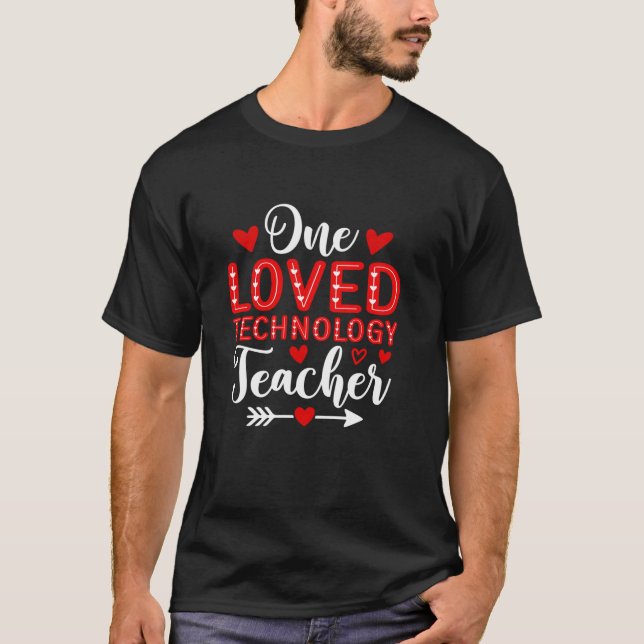 Camiseta Un querido profesor de tecnología divertida profes (Anverso)