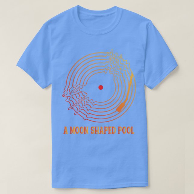CAMISETA UN RADIOHEAD DE PISCINA CON FORMA DE LUNA (Diseño del anverso)