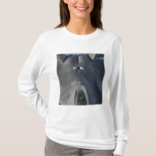Camiseta Un rapaz F-22 se traslada a la posición para