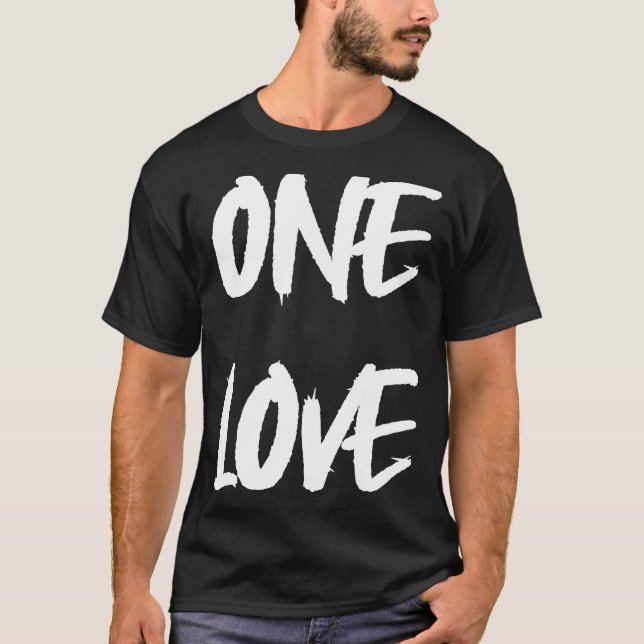 Camiseta Un rasta de amor diciendo (Anverso)