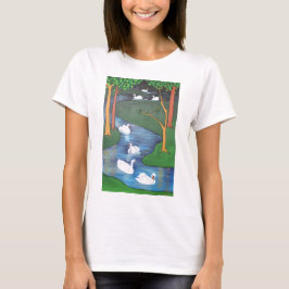 Camiseta Un rebaño de siete cisnes