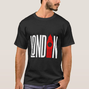 Camiseta Un recuerdo de la época londinense un regalo britá