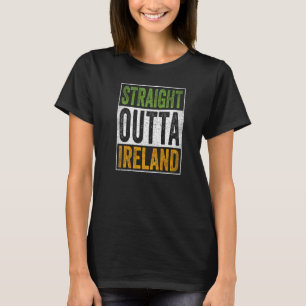 Camiseta Un recuerdo divertido Irlanda Straight Outta Irela