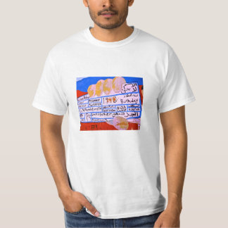 Camiseta un refugiado desde 1948