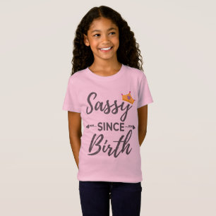 Camiseta Un regalo Chica fácil desde el regalo de nacimient