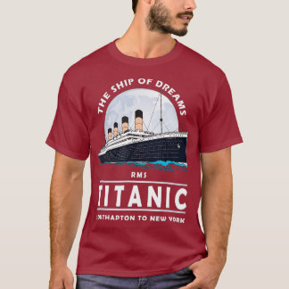 Camiseta Un regalo de crucero Titanic Voyage de 1912