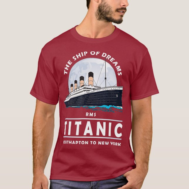 Camiseta Un regalo de crucero Titanic Voyage de 1912 (Anverso)