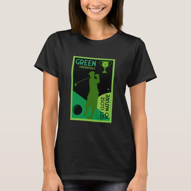 Camiseta Un regalo de golf original (Anverso)