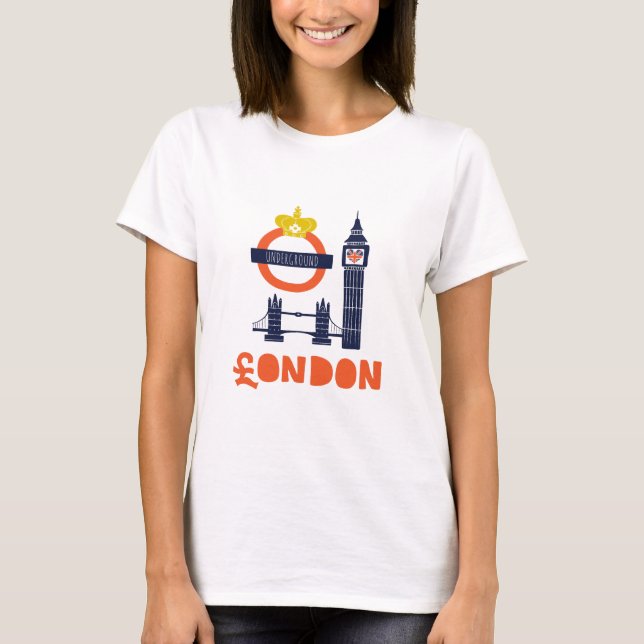 Camiseta Un regalo de Londres (Anverso)