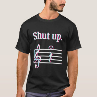 Camiseta Un regalo de música divertida, artículo de ropa de