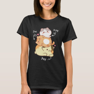 Camiseta Un regalo divertido para el gato de Kawaii