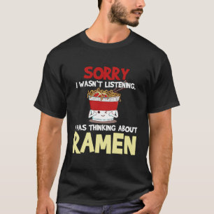 Camiseta Un regalo divertido para fideos japoneses de Ramen