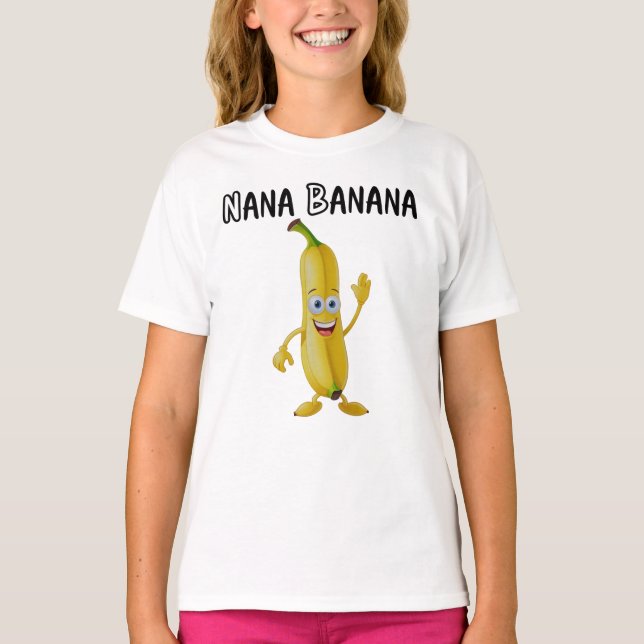 Camiseta Un regalo gracioso Nana Banana (Anverso)