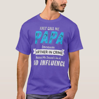 Camiseta Un Regalo Gracioso Para El Abuelo Papa, Socio En C