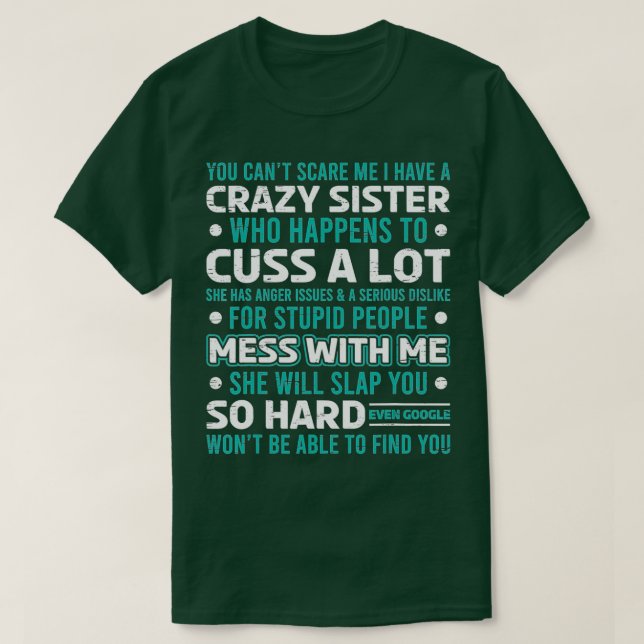 Camiseta Un regalo gracioso para el hermano de la increíble (Diseño del anverso)