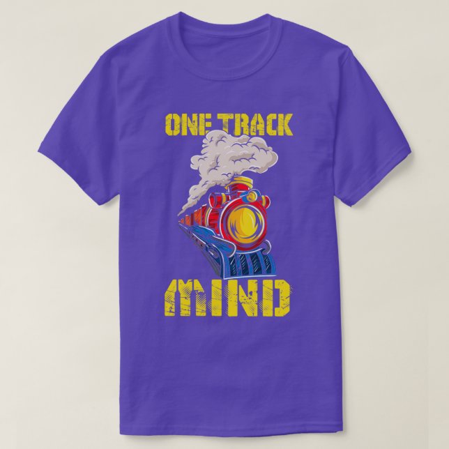 Camiseta Un Regalo Gracioso Para Los Amantes Del Tren Vinta (Diseño del anverso)