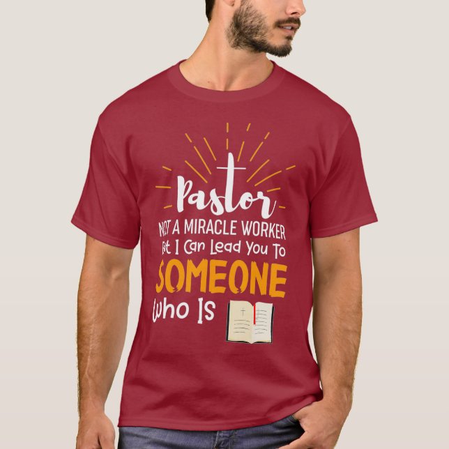 Camiseta Un regalo gracioso para pastores, no un trabajador (Anverso)