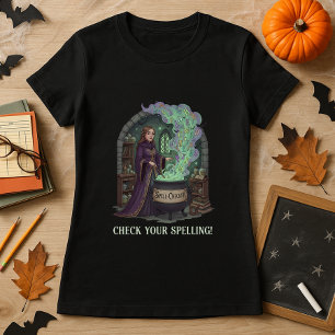 Camiseta Un regalo lindo de Halloween para los maestros ver