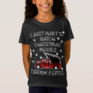 Camiseta Un regalo lindo para la película de Navidades aman