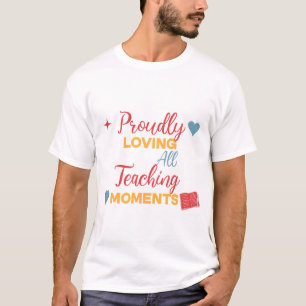 Camiseta Un regalo lindo para los profesores en El día de S