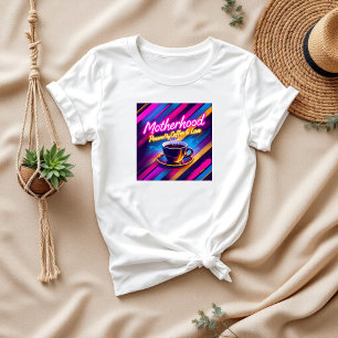 Camiseta Un regalo lindo para mamá Maternidad y café