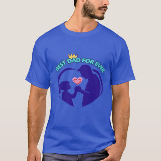 Camiseta Un regalo para el mejor padre del mundo,