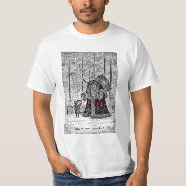Camiseta Un regalo para Krampus (Anverso)