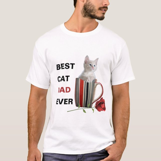 Camiseta Un regalo para los amantes de la mascota de gato (Anverso)