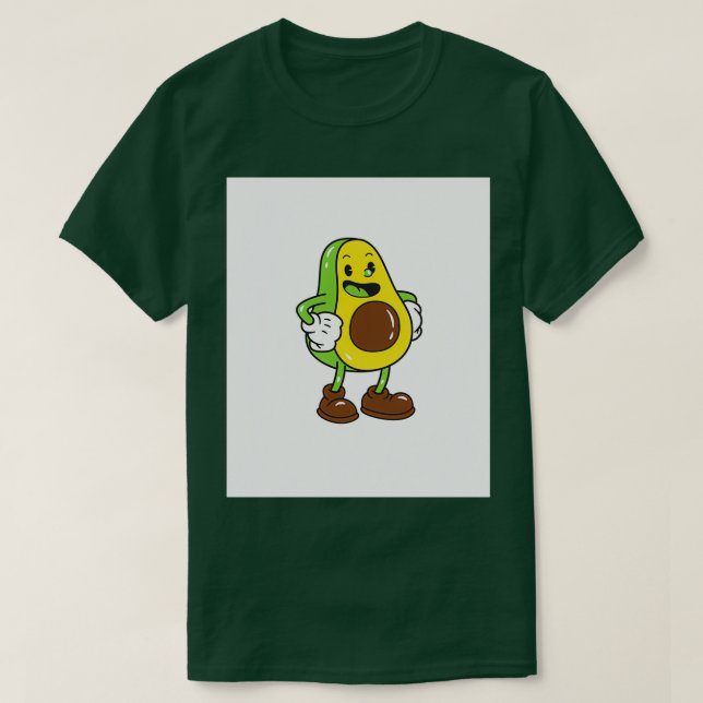 Camiseta Un regalo perfecto para el fantasma de aguacate Ab (Diseño del anverso)