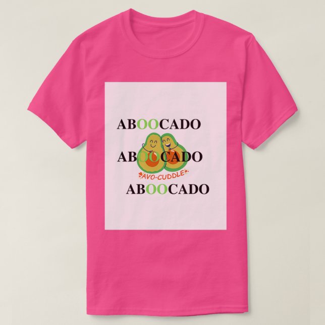 Camiseta Un regalo perfecto para el fantasma de aguacate Ab (Diseño del anverso)