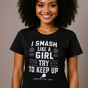 Camiseta Un regalo personalizado del Chica que dice curioso