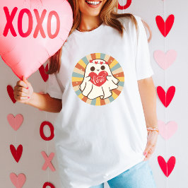 Camiseta Un regalo retro El día de San Valentín lindo con f