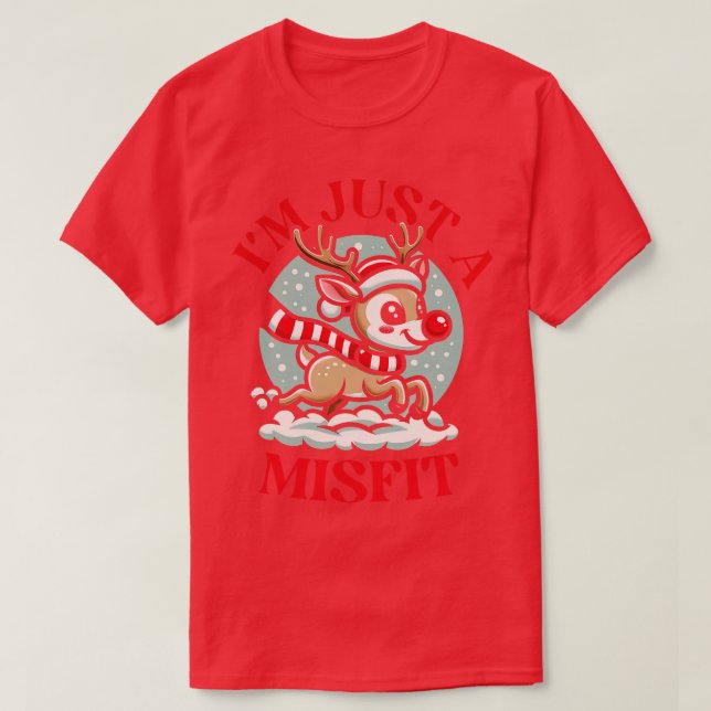 Camiseta Un reno maleable (Diseño del anverso)