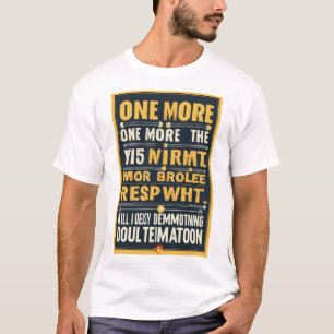 Camiseta Un Representante Más: Comida tu fuego