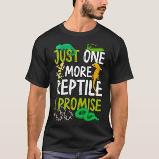 Camiseta Un Repticio Más Prometo A Snake Lizard Gecko