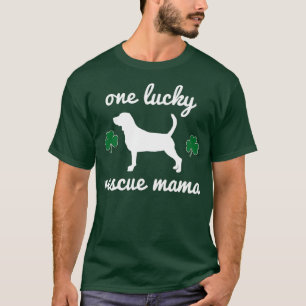 Camiseta Un rescate afortunado mamá madre de acogida madre