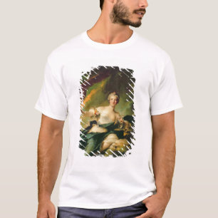 Camiseta Un retrato de Anne Josephe Bonnnier de la Mossau (