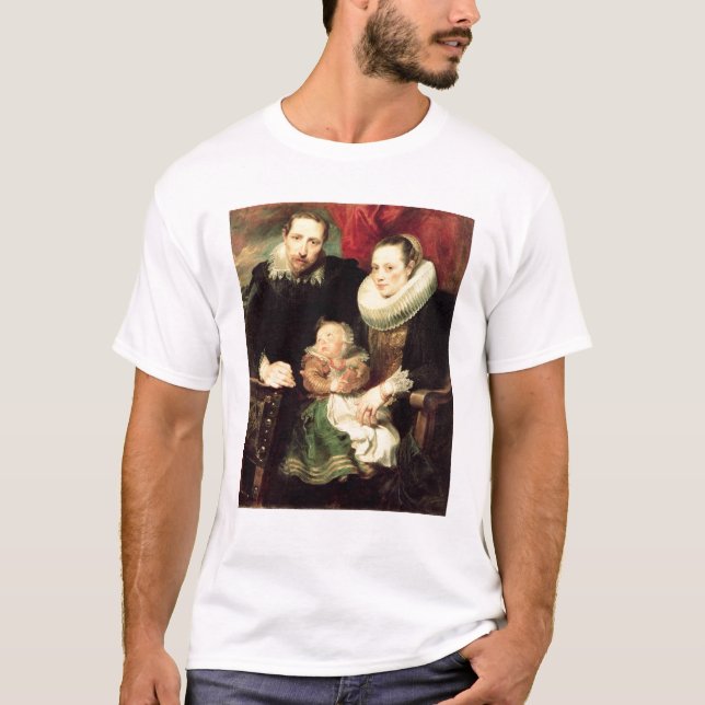 Camiseta Un retrato de la familia, c.1618-21 (Anverso)