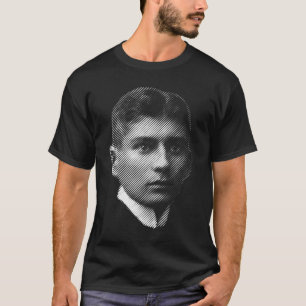 Camiseta Un retrato del escritor Franz Kafka