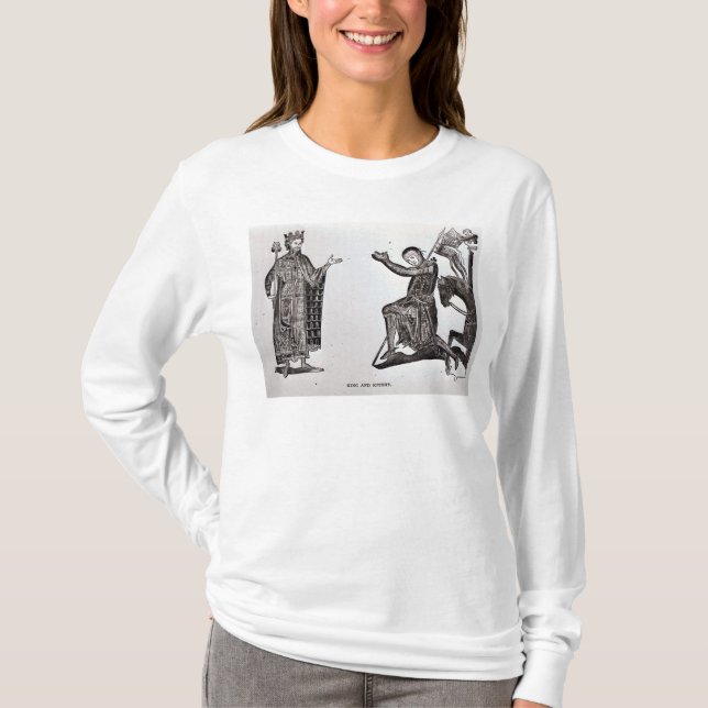 Camiseta Un rey y un caballero (Anverso)