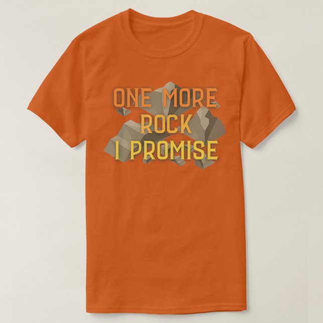 Camiseta Un rocher de plus je le promets clasique (Diseño del anverso)