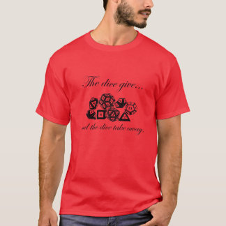 Camiseta Un rollo de los dados