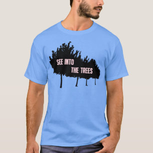Camiseta Un rosa forestal