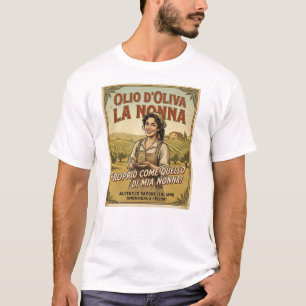 Camiseta Un Sabor a Tradición. Un Toque de Italia