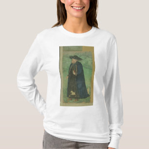 Camiseta Un sacerdote de la jesuita, inscrito en persa: