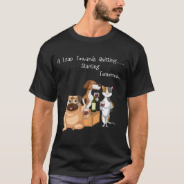 Camiseta Un salto hacia la salida... a partir de mañana,