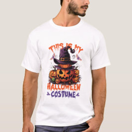 Camiseta Un saludo de bienvenida a la calabaza