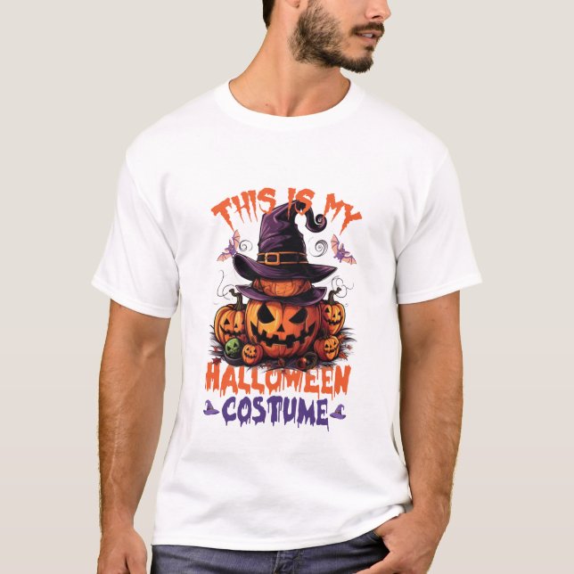 Camiseta Un saludo de bienvenida a la calabaza (Anverso)
