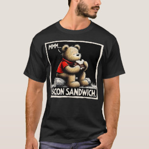 Camiseta Un sándwich de baco delicioso