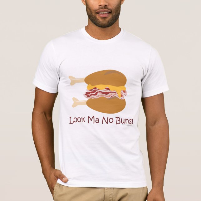 Camiseta Un Sandwich de pollo loco (Anverso)